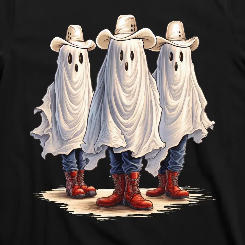 Three Cowboy Ghosts T-Shirt