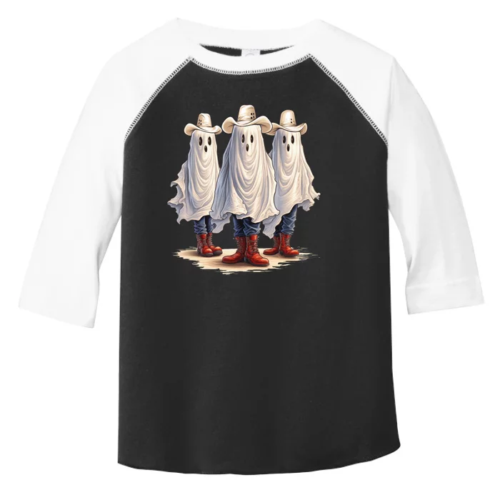 Three Cowboy Ghosts Toddler Fine Jersey T-Shirt