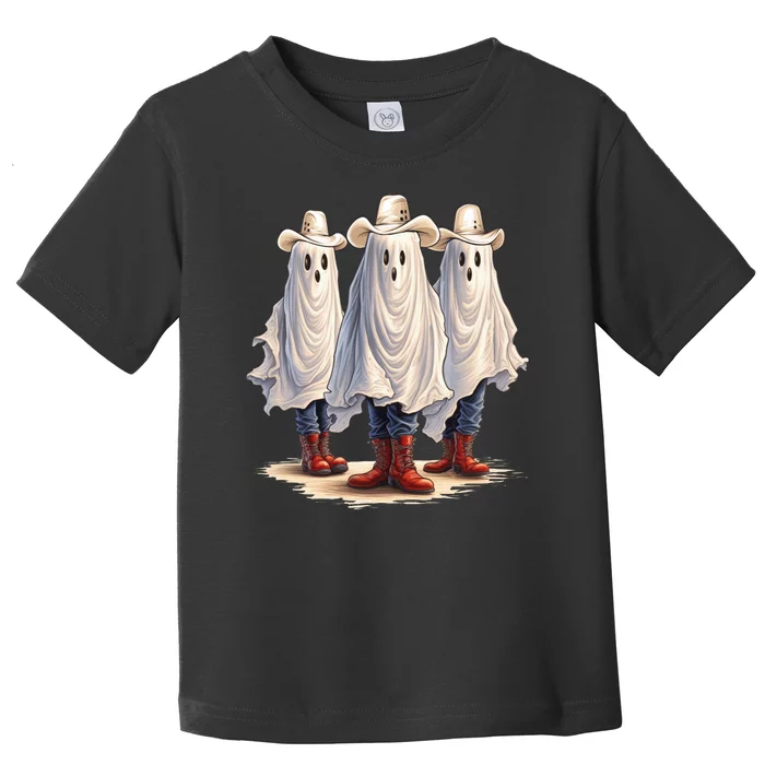 Three Cowboy Ghosts Toddler T-Shirt