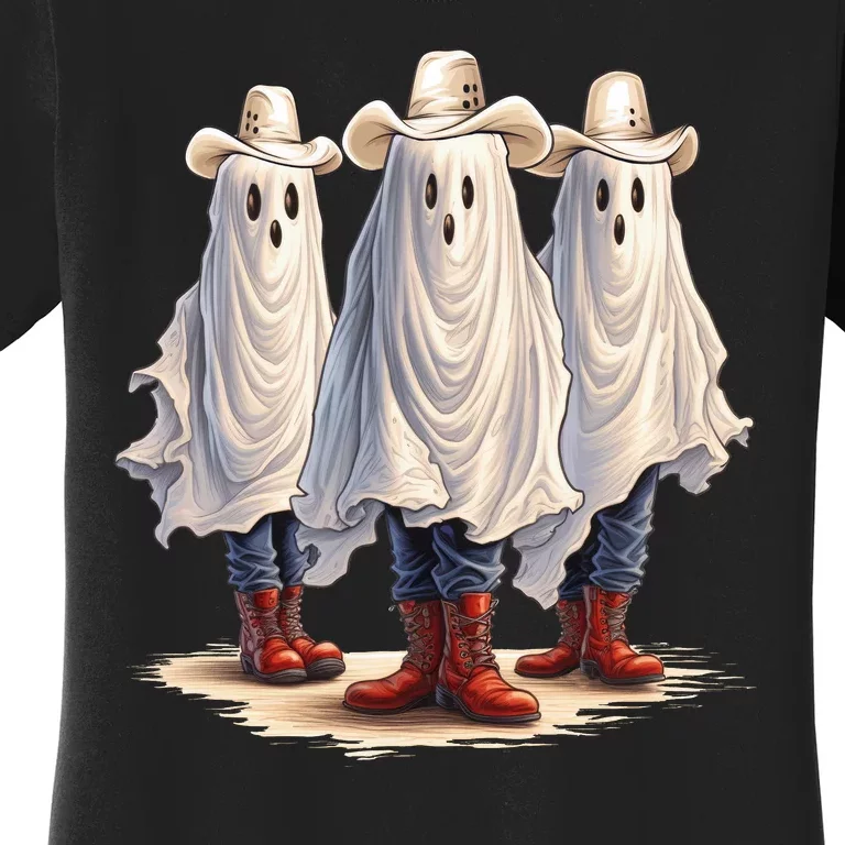 Three Cowboy Ghosts Women's T-Shirt