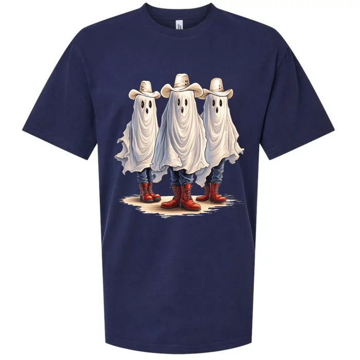 Three Cowboy Ghosts Sueded Cloud Jersey T-Shirt