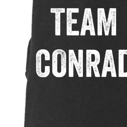 Team Conrad Go Conrad Supporter Cheer Fan Doggie 3-End Fleece Hoodie