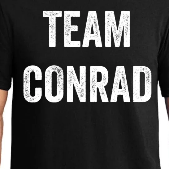 Team Conrad Go Conrad Supporter Cheer Fan Pajama Set