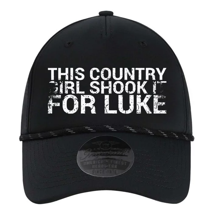 This Country Girl Shook It For Luke Design For Music Fan Performance The Dyno Cap