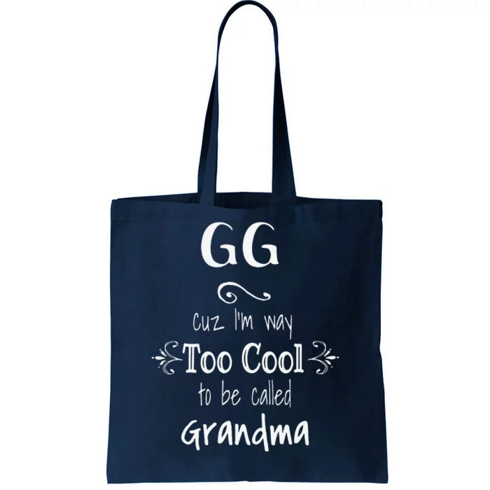 Too Cool GG Special Grandma Tote Bag