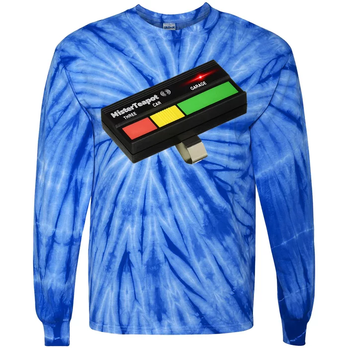 Three Car Garage (3CG Tricolor Remote Control) Mister Teapot Tie-Dye Long Sleeve Shirt