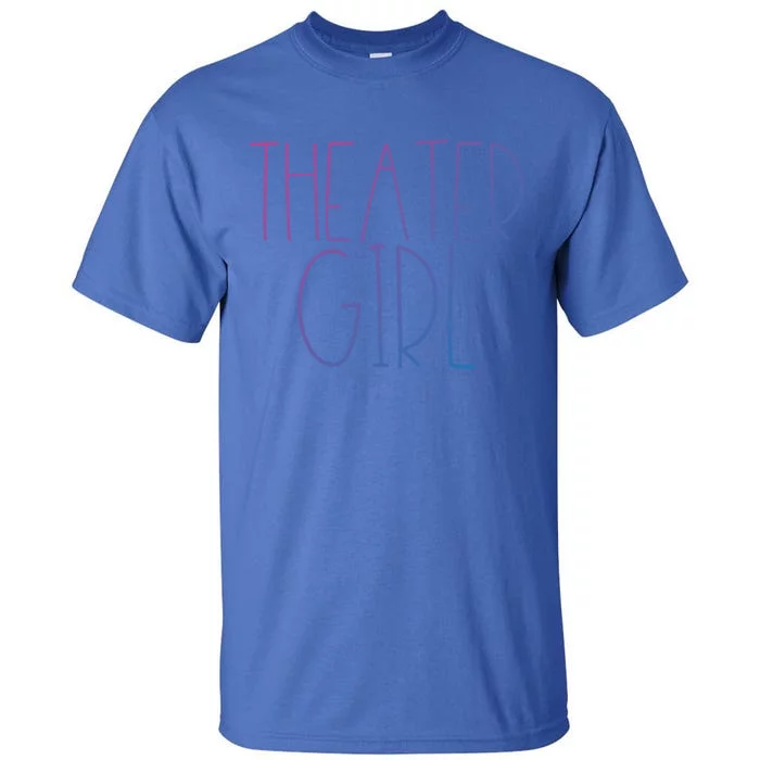 Theatre Cute Gift Broadway Musical Fan Christmas Gift Cute Funny Gift Tall T-Shirt