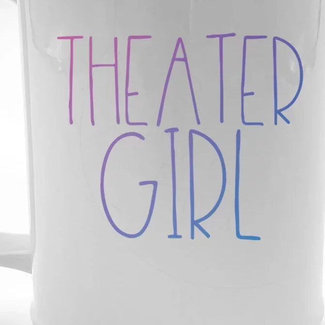 Theatre Cute Gift Broadway Musical Fan Christmas Gift Cute Funny Gift Front & Back Beer Stein