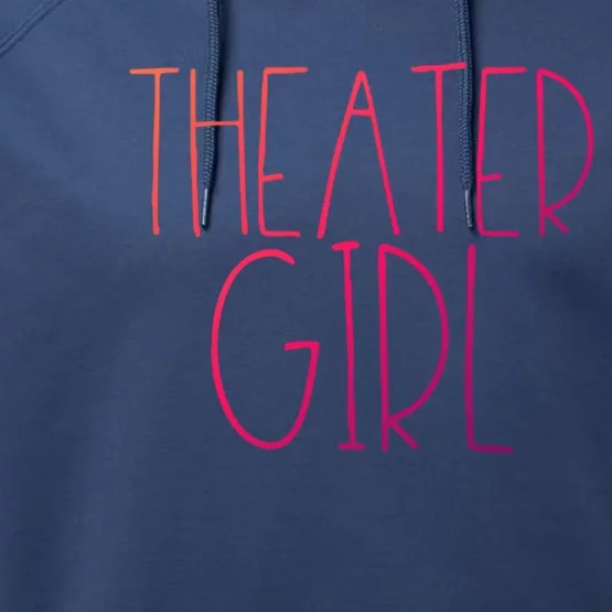 Theatre Cute Gift Broadway Musical Fan Christmas Gift Cute Funny Gift Performance Fleece Hoodie