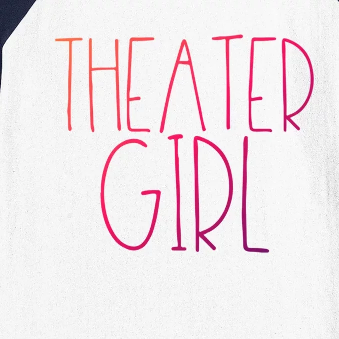 Theatre Cute Gift Broadway Musical Fan Christmas Gift Cute Funny Gift Baseball Sleeve Shirt