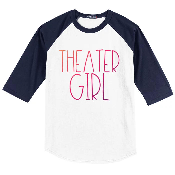 Theatre Cute Gift Broadway Musical Fan Christmas Gift Cute Funny Gift Baseball Sleeve Shirt