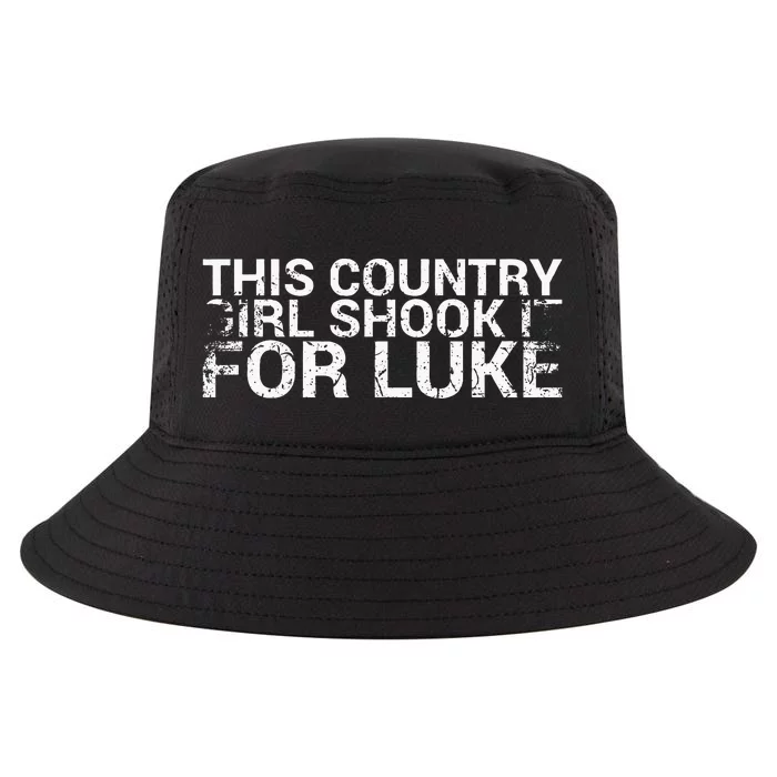 This Country Girl Shook It For Luke Design For Music Fan Cool Comfort Performance Bucket Hat