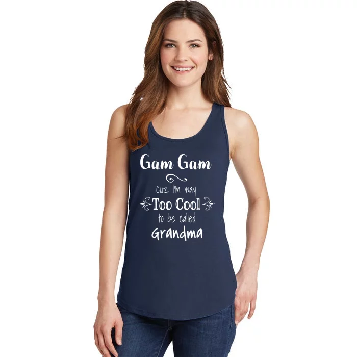 Too Cool Gam Gam Special Grandma Ladies Essential Tank