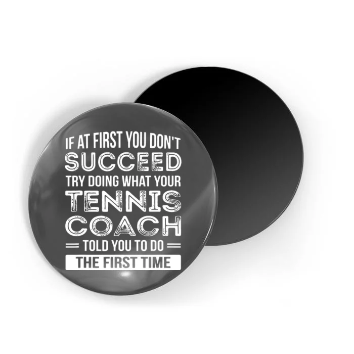 Tennis Coach Gift Funny Thank You Gift Magnet