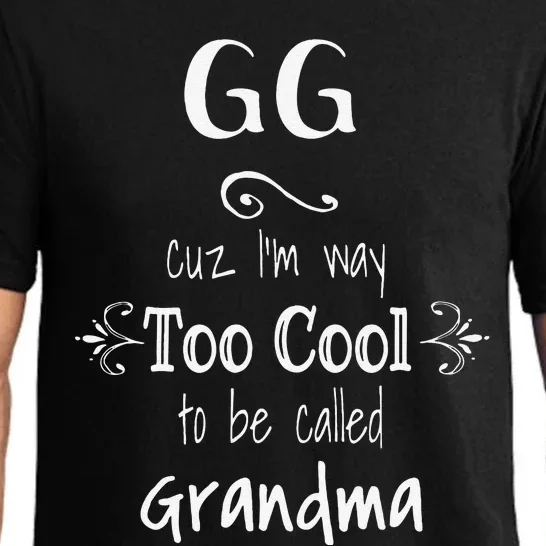 Too Cool GG Special Grandma Pajama Set