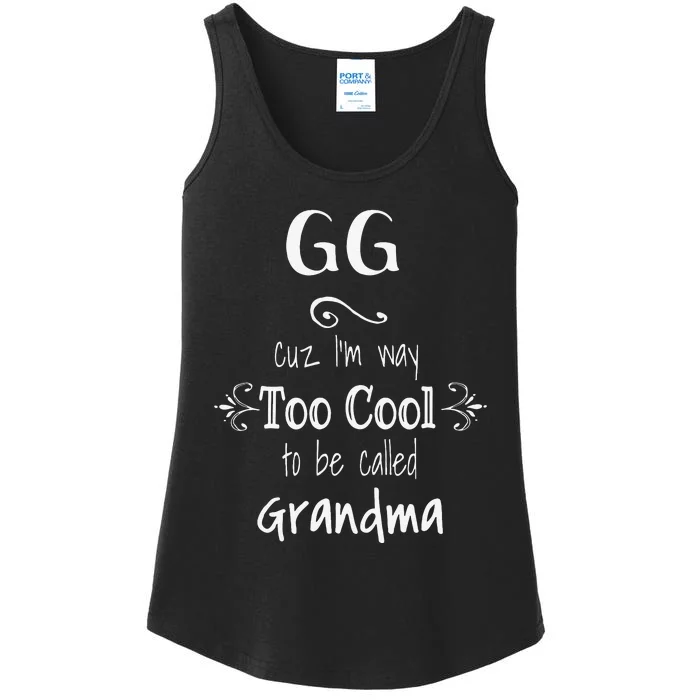 Too Cool GG Special Grandma Ladies Essential Tank