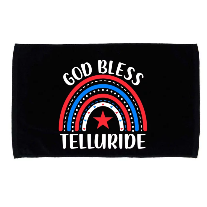 Telluride Colorado Gift I Love Telluride Usa Gift Microfiber Hand Towel