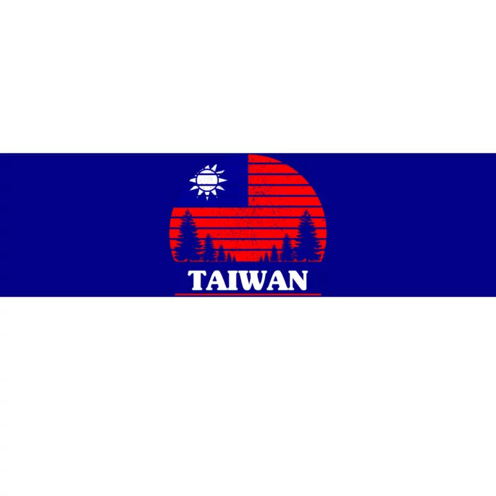 Taiwan Cool Gift Bumper Sticker