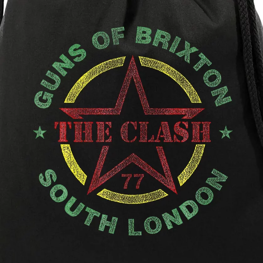 The C.L.A.S.H Guns Of Brixton Drawstring Bag