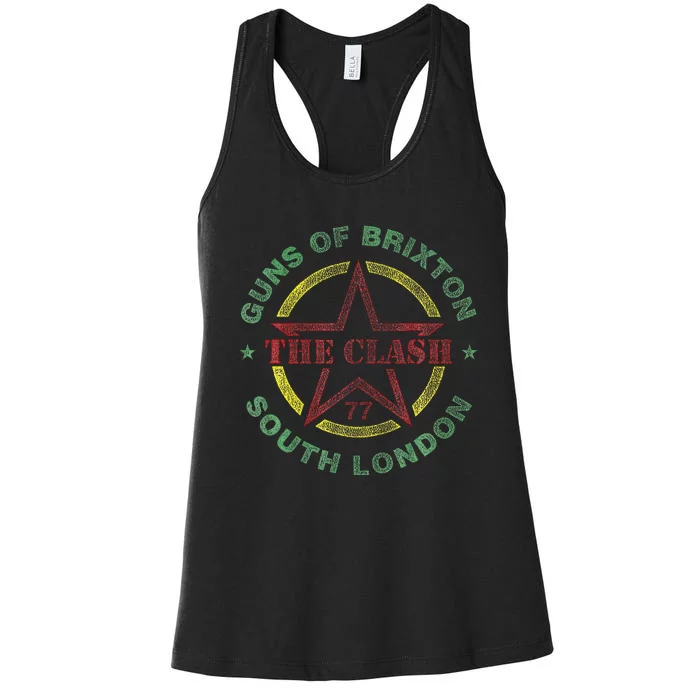 The C.L.A.S.H Guns Of Brixton Women's Racerback Tank