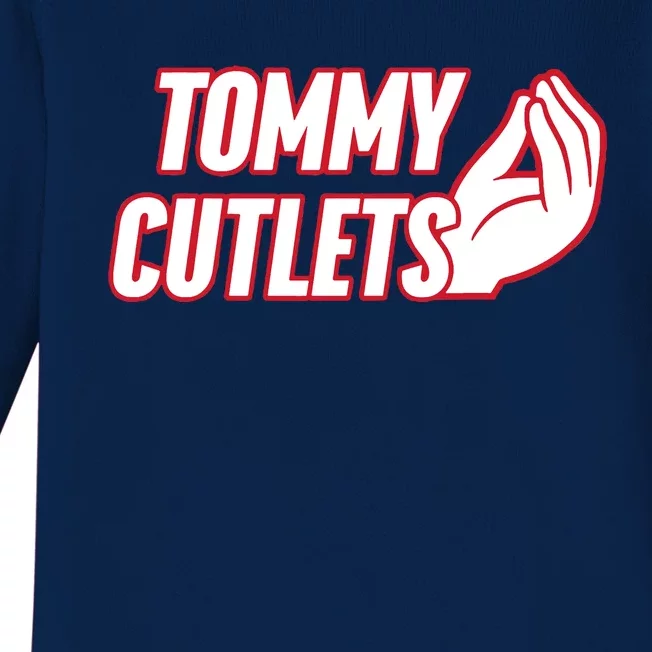 Tommy Cutlets Hand Baby Long Sleeve Bodysuit