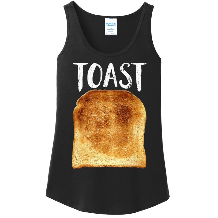 Toast Costume Halloween Funny Bread Lover Christmas Gift Ladies Essential Tank