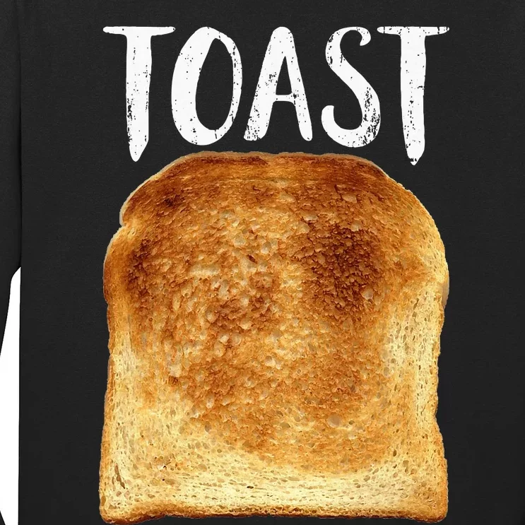 Toast Costume Halloween Funny Bread Lover Christmas Long Sleeve Shirt