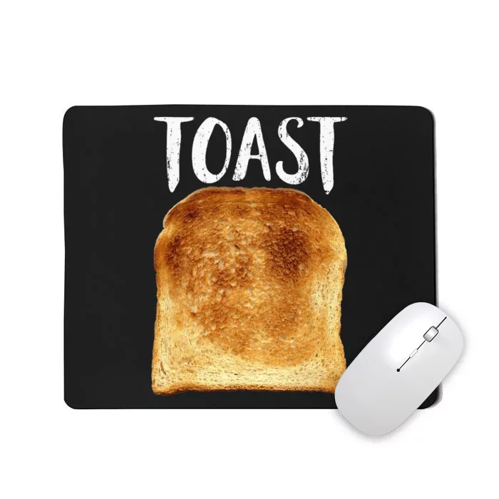 Toast Costume Halloween Funny Bread Lover Christmas Mousepad