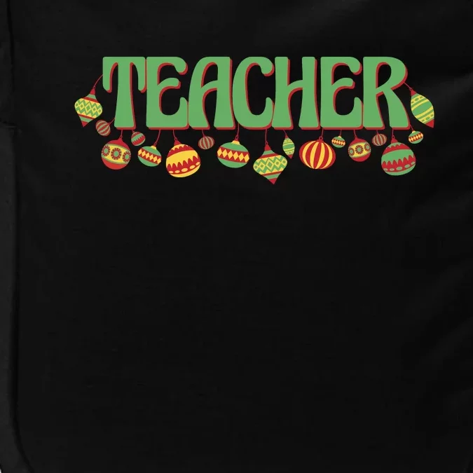 Teacher Christmas Holiday Festive Impact Tech Backpack