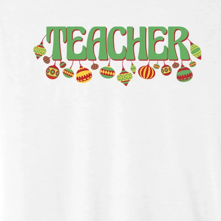 Teacher Christmas Holiday Festive ChromaSoft Performance T-Shirt