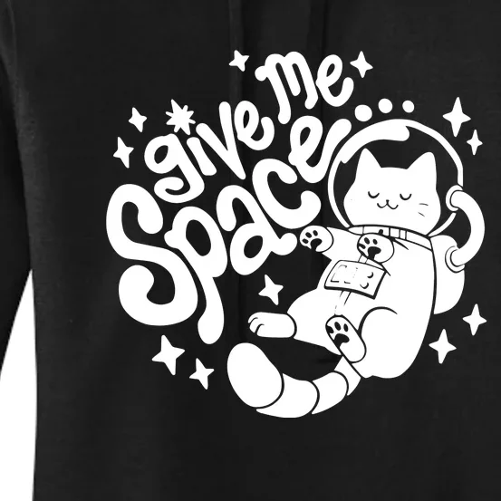 The Cat Hive Give Me Space Women's Pullover Hoodie