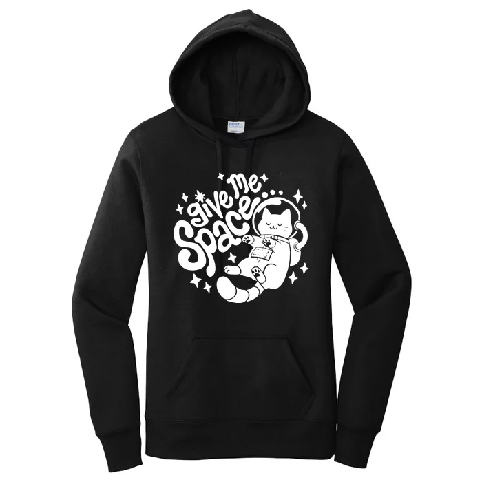 The Cat Hive Give Me Space Women's Pullover Hoodie