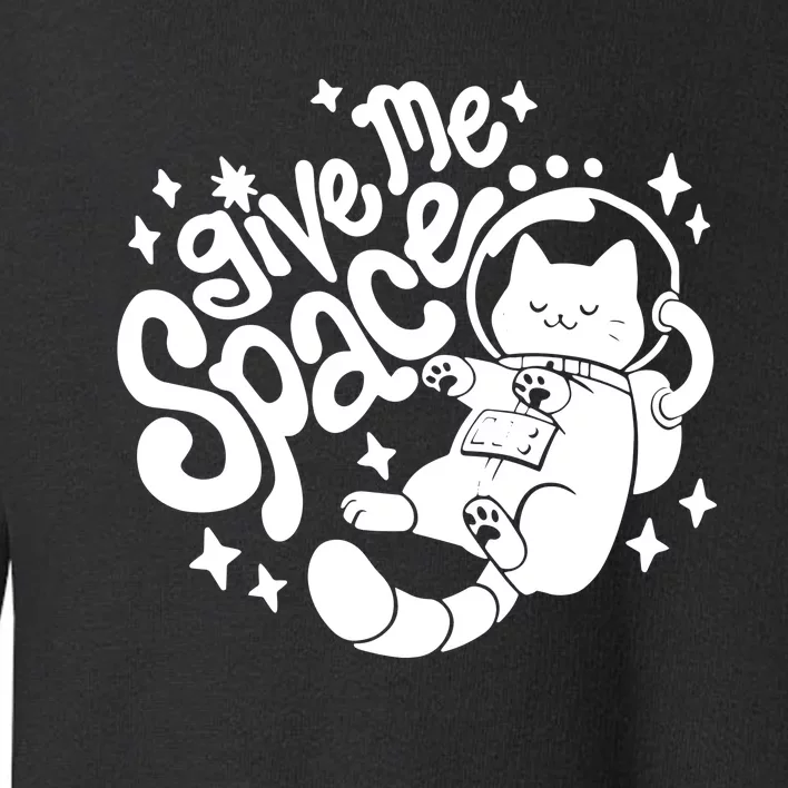 The Cat Hive Give Me Space Toddler Sweatshirt