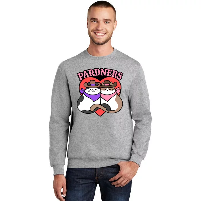 The Cat Hive Pardners Enamel Pin Tall Sweatshirt