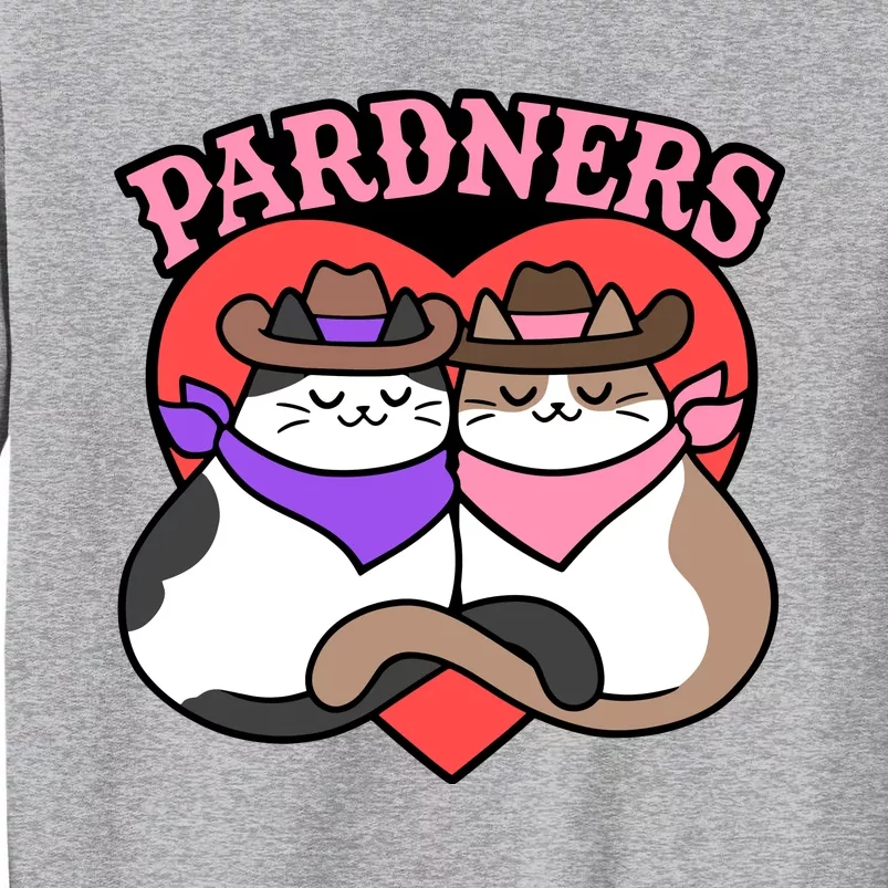 The Cat Hive Pardners Enamel Pin Tall Sweatshirt