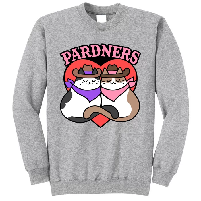 The Cat Hive Pardners Enamel Pin Tall Sweatshirt