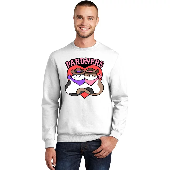 The Cat Hive Pardners Enamel Pin Sweatshirt