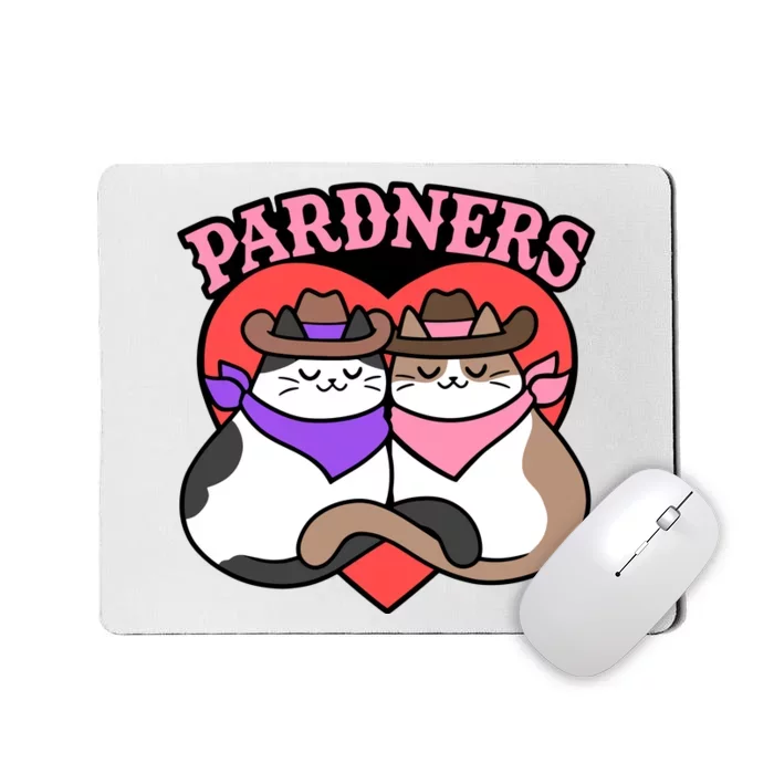 The Cat Hive Pardners Enamel Pin Mousepad