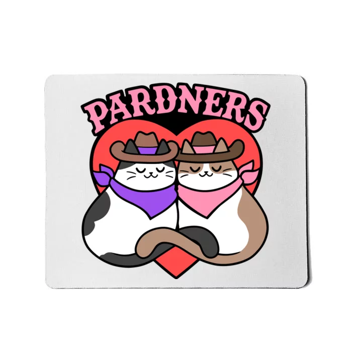 The Cat Hive Pardners Enamel Pin Mousepad