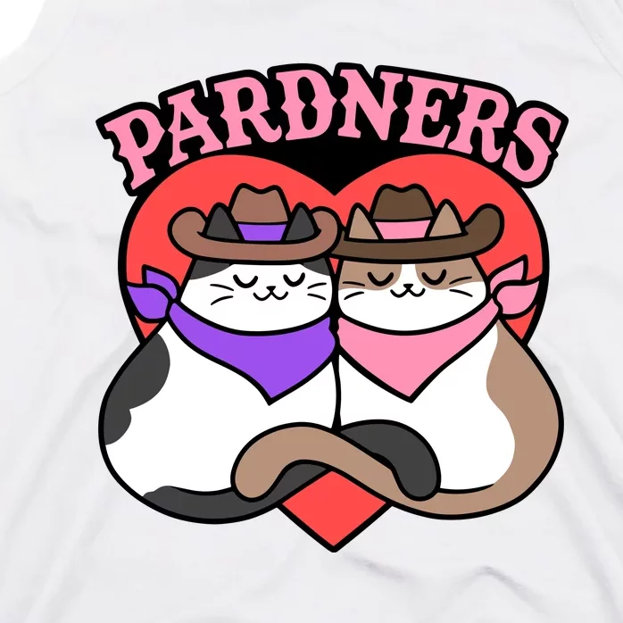 The Cat Hive Pardners Enamel Pin Tank Top