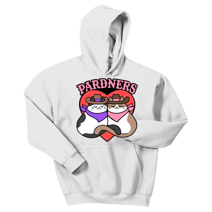 The Cat Hive Pardners Enamel Pin Kids Hoodie