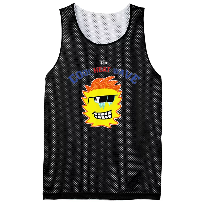 The Cool Heat Wave Mesh Reversible Basketball Jersey Tank