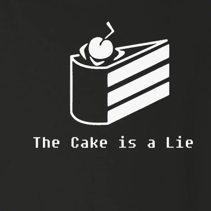 The Cake Is A Lie Toddler Long Sleeve Shirt