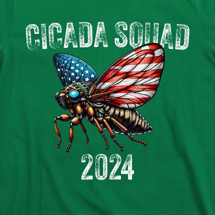 The Cicada Invasion Brood Xiii And Xix Cicada Squad 2024 T-Shirt