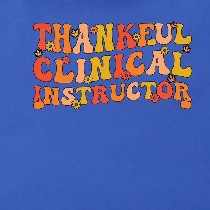 Thankful Clinical Instructor Thanksgiving Great Gift Zip Tote Bag