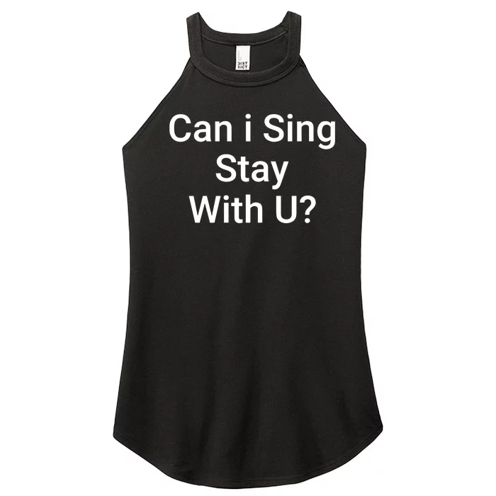 Thekidlaroi Can I Sing Stay With U Charlton Women’s Perfect Tri Rocker Tank