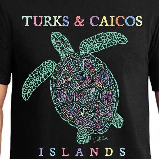 Turks & Caicos Islands Sea Turtle Pajama Set