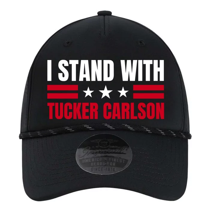 Tucker Carlson I Stand With Him, Men Women, I Stand With Tucker Carlson Performance The Dyno Cap