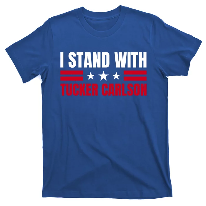 Tucker Carlson I Stand With Him, Men Women, I Stand With Tucker Carlson T-Shirt