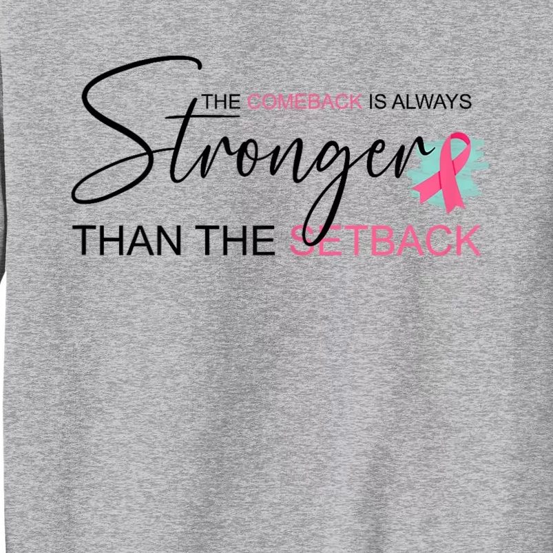 The Comeback Is Always Stronger Than The Setback Sweatshirt